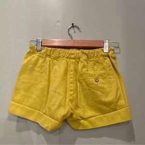 crewcuts yellow summer shorts